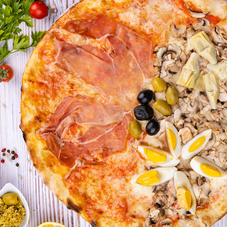 Pizza Capricciosa Romana